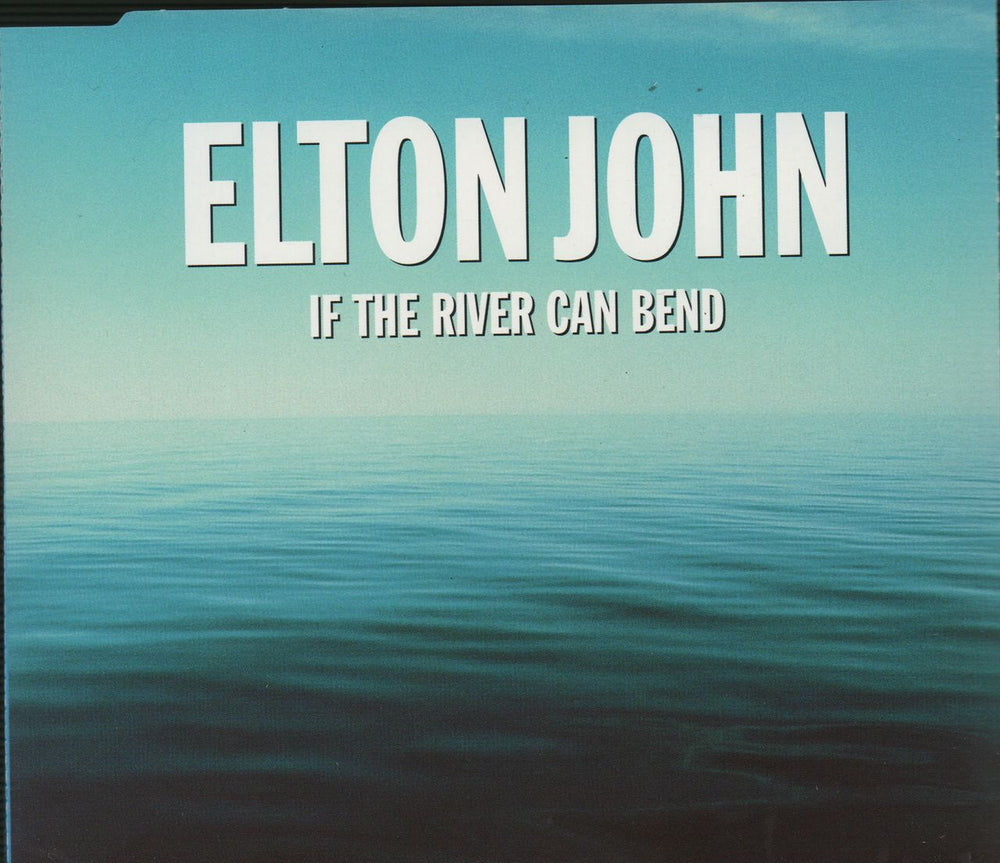 Elton John If The River Can Bend UK Promo CD single (CD5 / 5") EJSDJ44