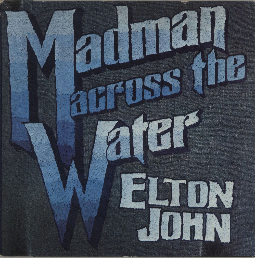 Elton John Madman Across The Water - 1st - Brown - EX UK vinyl LP album (LP record) DJLPH420