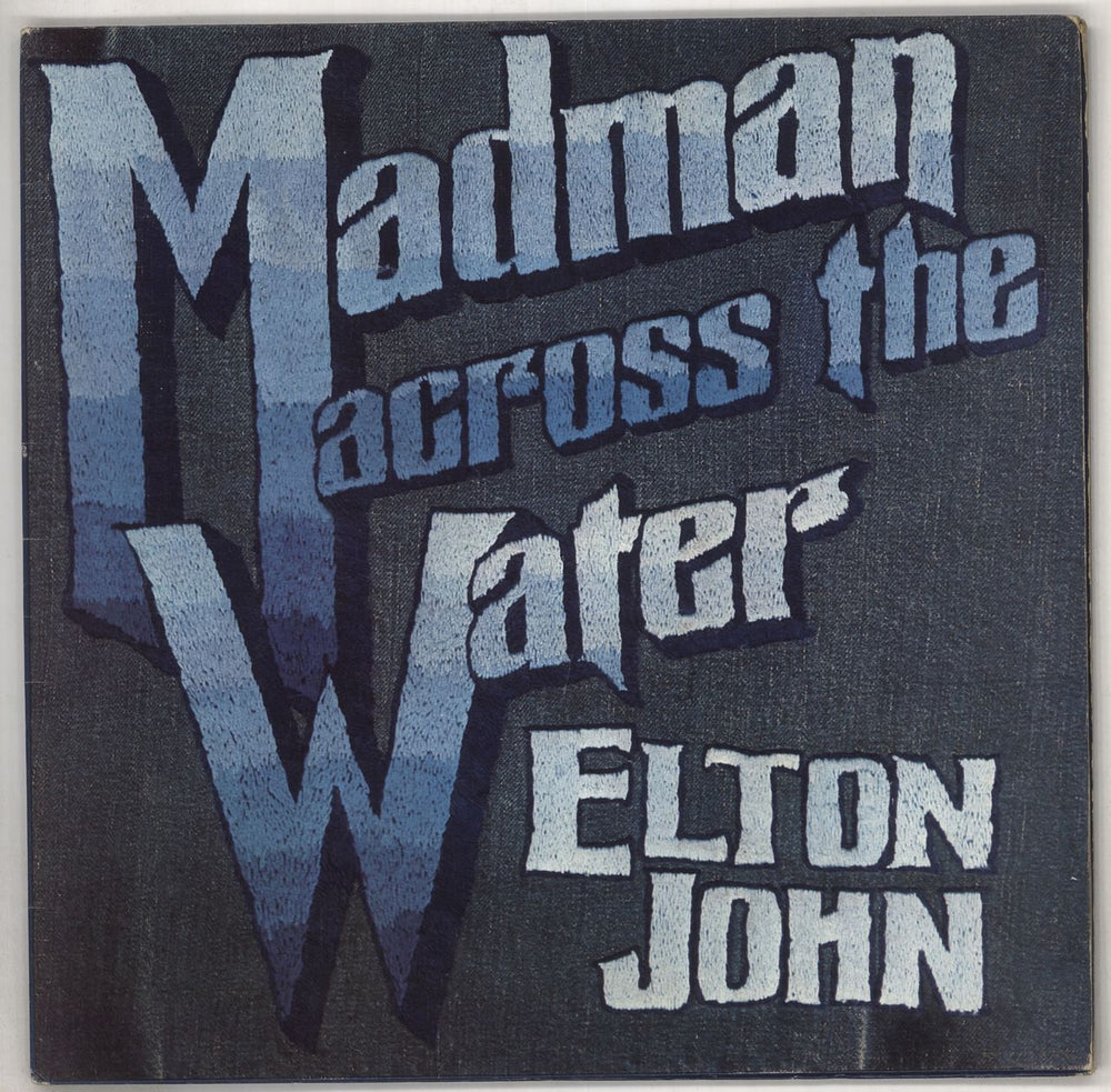 Elton John Madman Across The Water - 1st - Purple UK vinyl LP album (LP record) DJLPH420