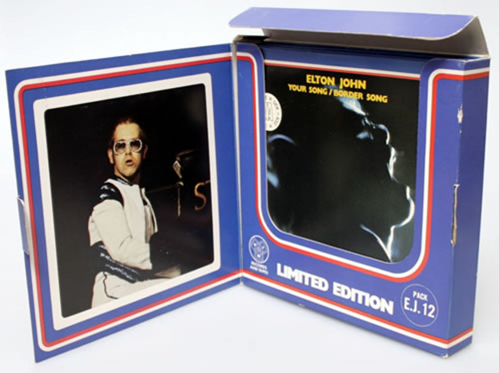 Elton John Special 12 Record Pack - Complete UK 7" single box set JOH7XSP10034