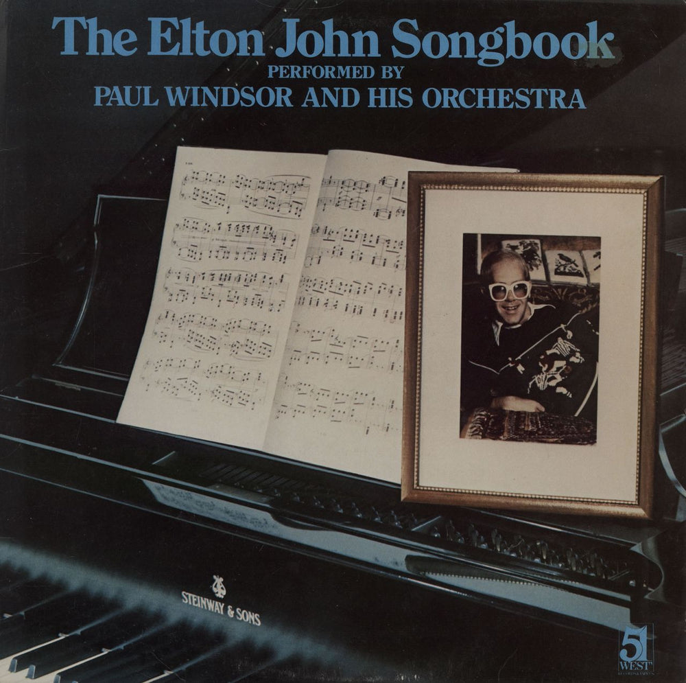 Elton John The Elton John Songbook US vinyl LP album (LP record) Q16111