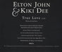 Elton John True Love US Promo CD single (CD5 / 5") MCA5P2875