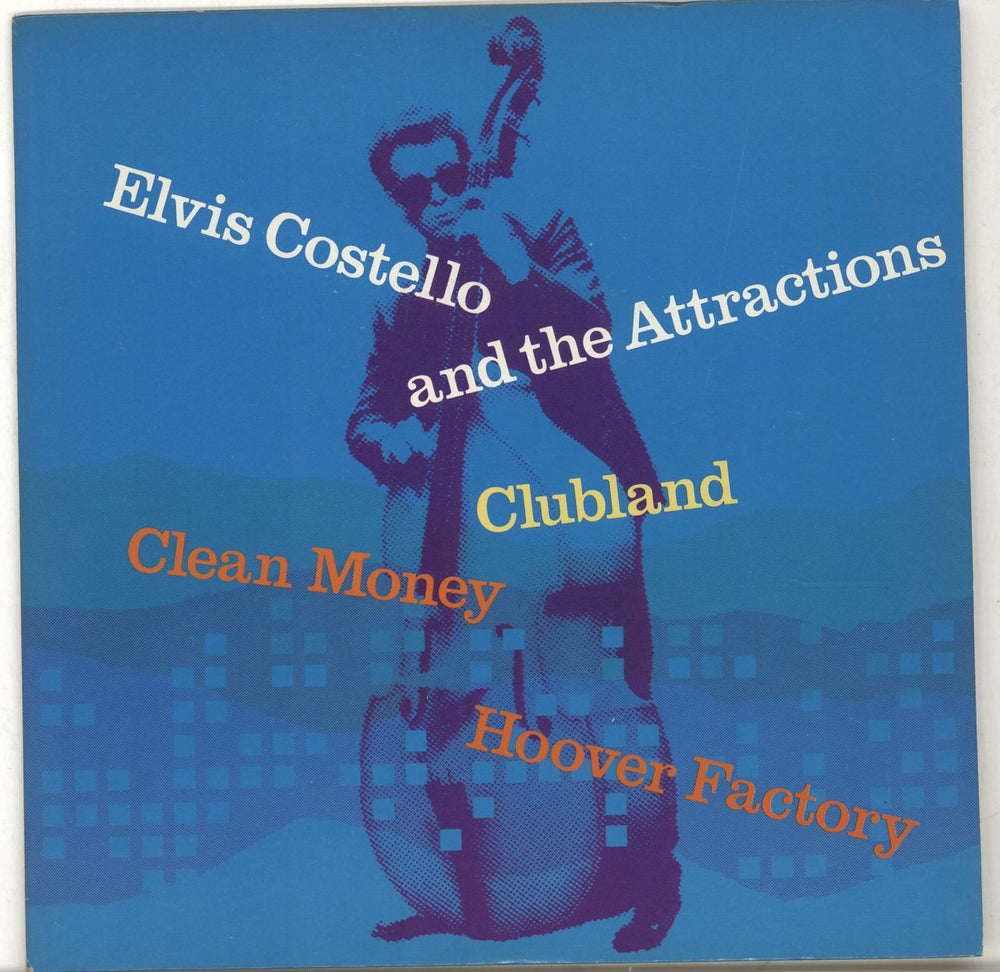 Elvis Costello Clubland UK 7" vinyl single (7 inch record / 45) XX12