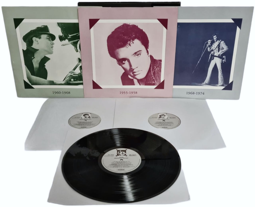 Elvis Presley American Trilogy UK box set ELVBXAM249078