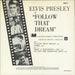 Elvis Presley Follow That Dream Australian 7" vinyl single (7 inch record / 45)