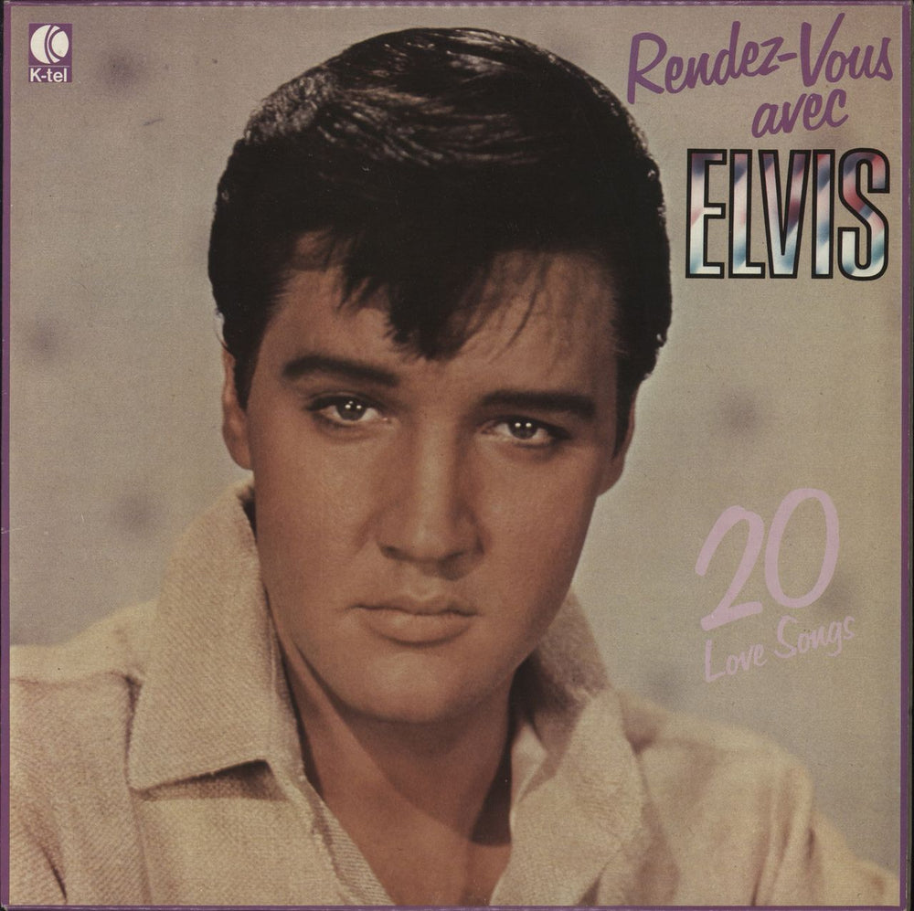 Elvis Presley Rendez-Vous Avec Elvis French vinyl LP album (LP record) BLP7910