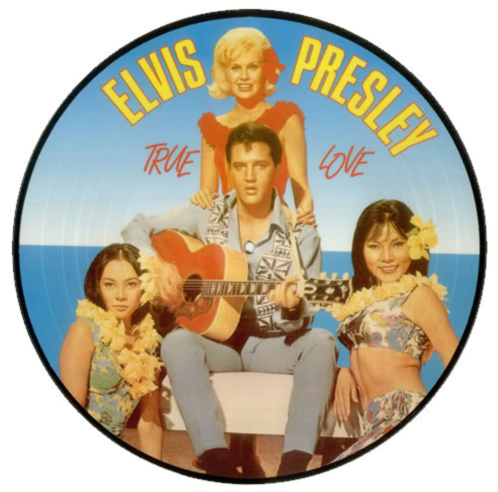 Elvis Presley True Love Danish picture disc LP (vinyl picture disc album) AR30062