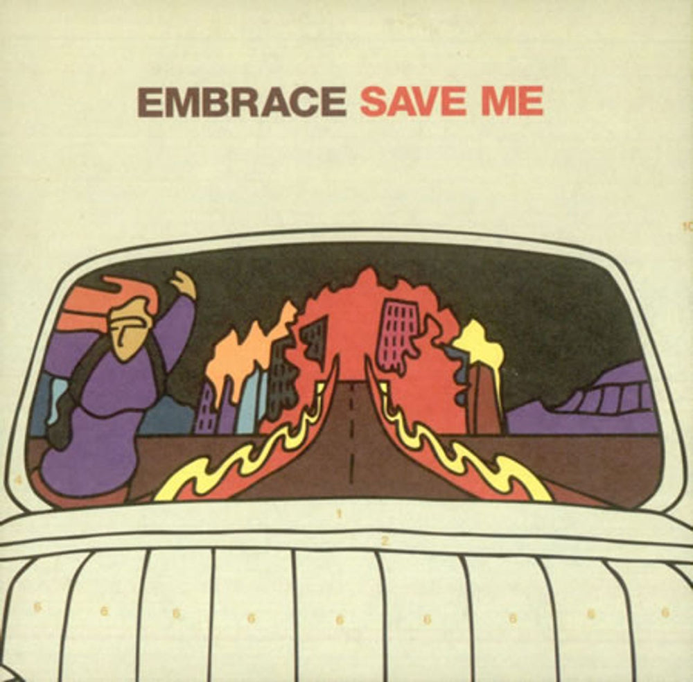 Embrace Save Me European CD single (CD5 / 5") HUTDX133