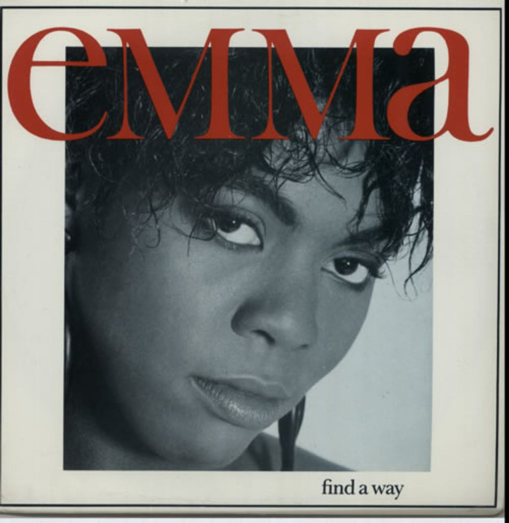 Emma Find A Way UK 7" vinyl single (7 inch record / 45) EMMA1