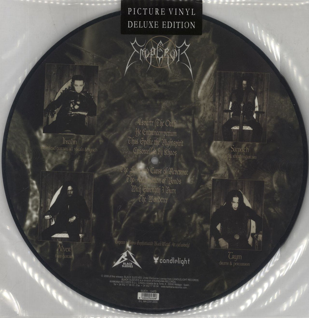 Emperor Anthems To The Welkin At Dusk - Picture Disk Spanish picture disc LP (vinyl picture disc album) 8436022623248