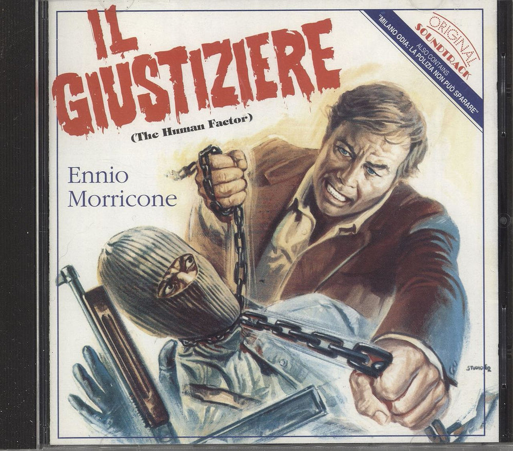 Ennio Morricone Milano Odia: La Polizia Non Puo' Sparare / Il Giustiziere (The Human Factor) Italian CD album (CDLP) 74321-20781-2