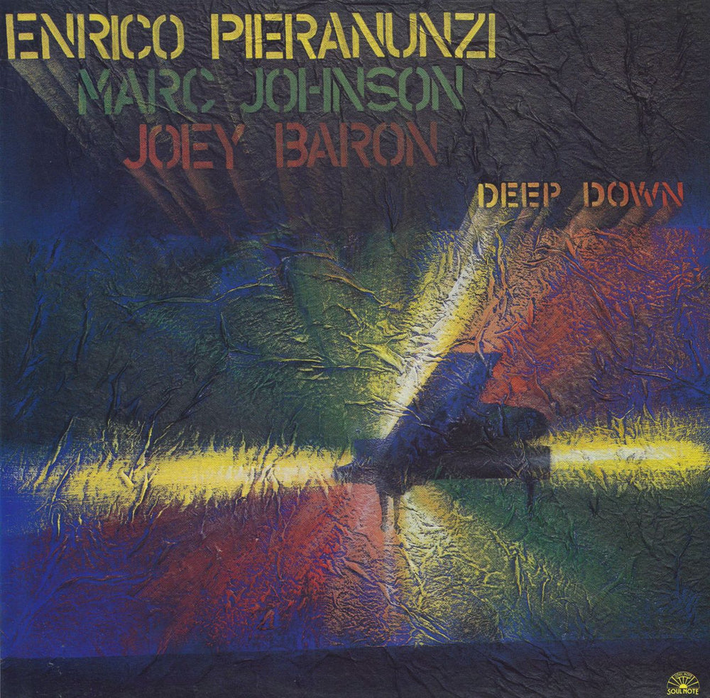 Enrico Pieranunzi Trio Deep Down UK vinyl LP album (LP record) SN1121