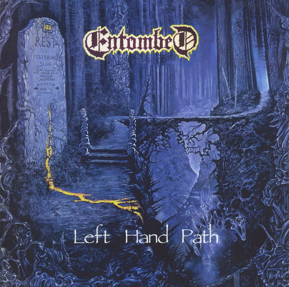 Entombed Left Hand Path UK vinyl LP album (LP record) MOSH021FDR