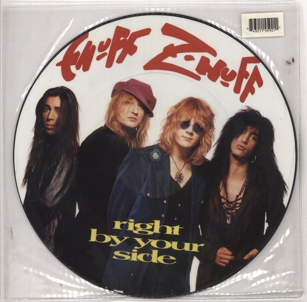 Enuff Z' Nuff Right By Your Side UK 12" vinyl picture disc (12 inch picture record) 74321145951