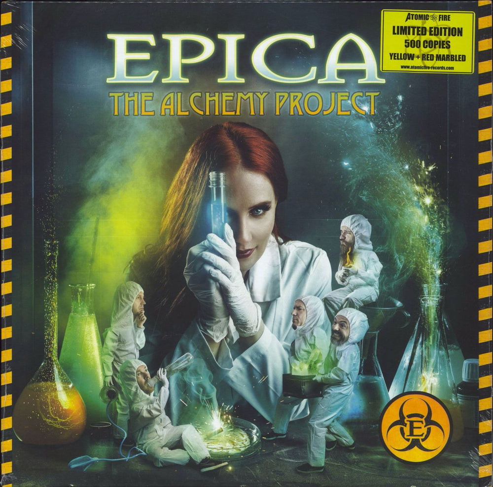 Epica The Alchemy Project - Yellow & Red Vinyl - Sealed UK vinyl LP album (LP record) AFR0064V