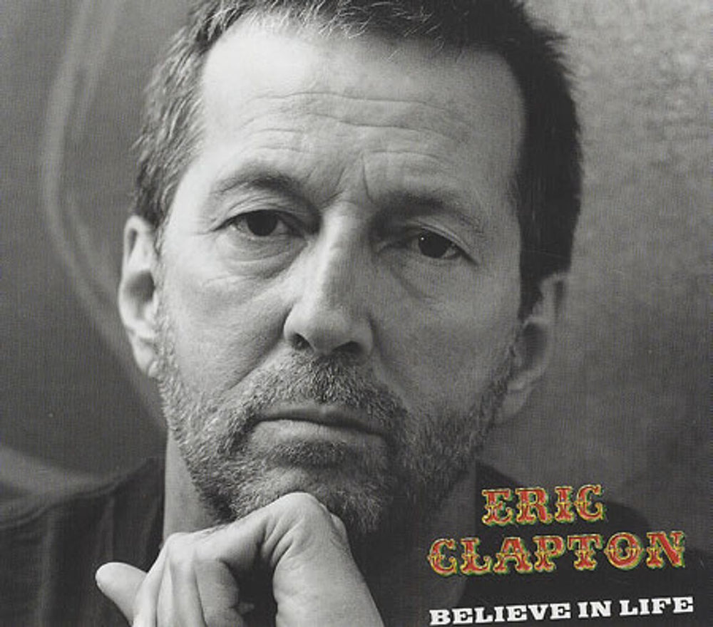 Eric Clapton Believe In Life German Promo CD single (CD5 / 5") PR02606