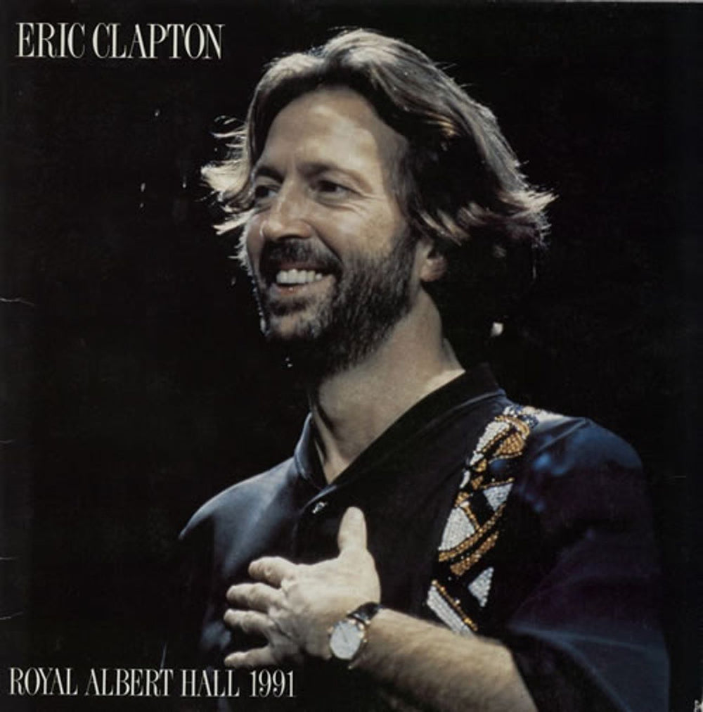 Eric Clapton Royal Albert Hall 1991 UK tour programme TOUR PROGRAMME