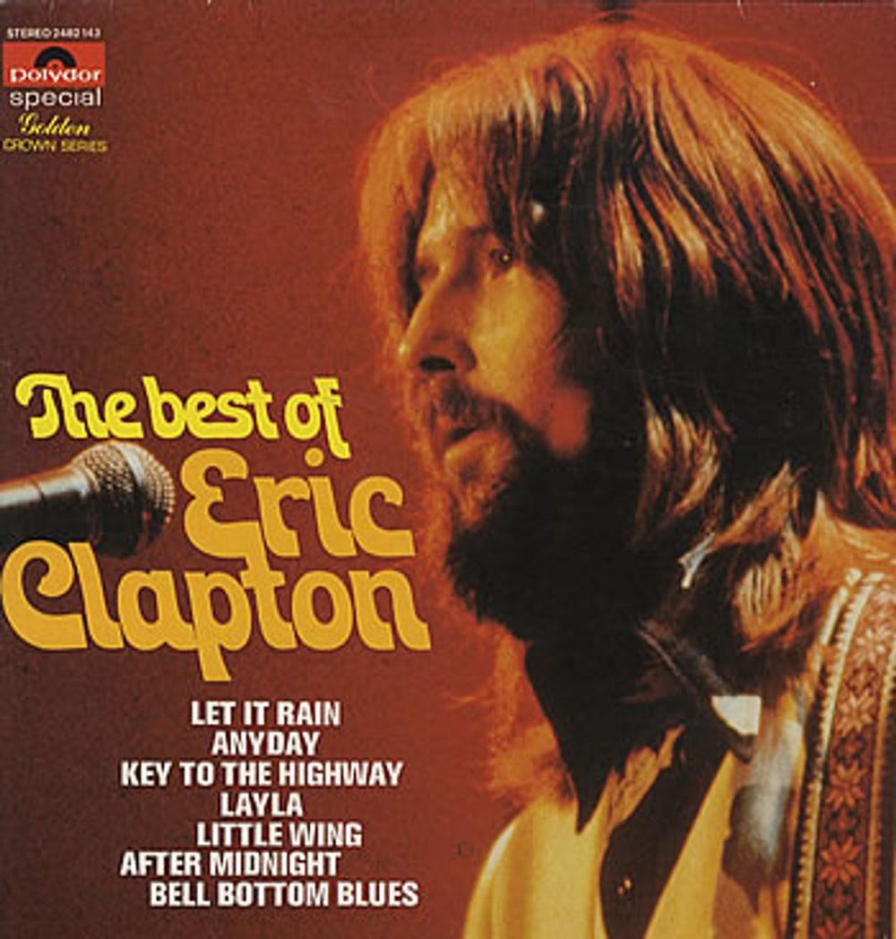 Eric Clapton The Best Of Eric Clapton Dutch vinyl LP album (LP record) 2482143