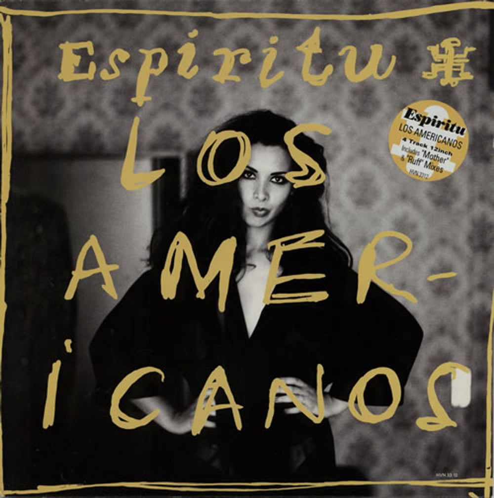 Espiritu Los Americanos UK 12" vinyl single (12 inch record / Maxi-single) HVN3312