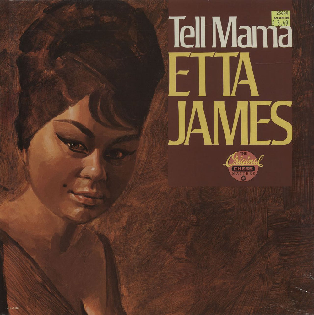 Etta James Tell Mama US vinyl LP album (LP record) CH-9269