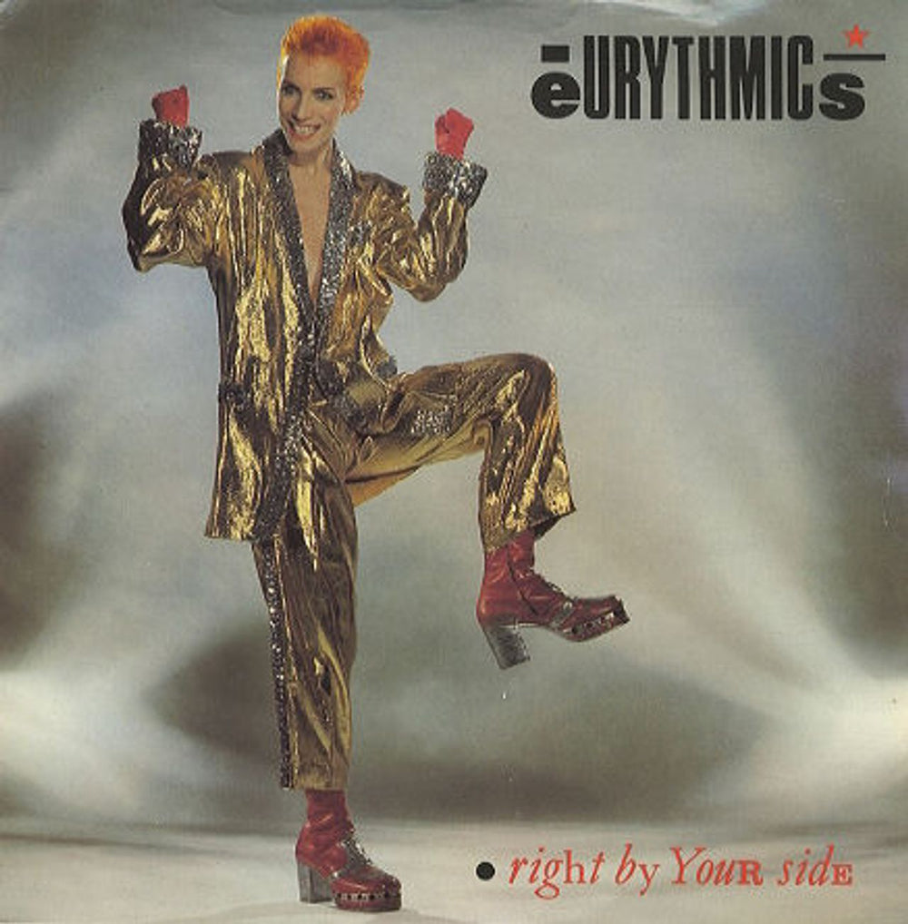 Eurythmics Right By Your Side UK 7" vinyl single (7 inch record / 45) DA4