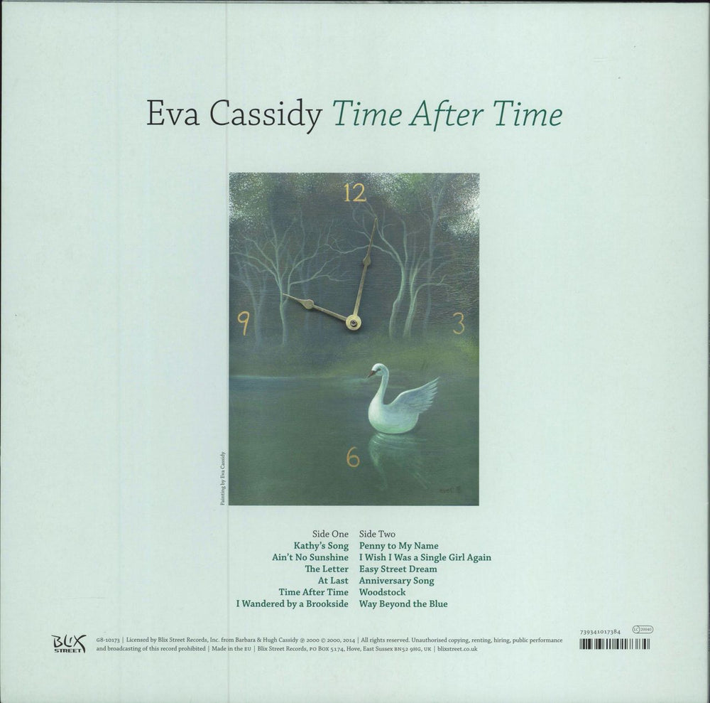 Eva Cassidy Time After Time UK vinyl LP album (LP record) 739341017384