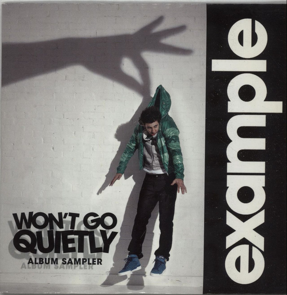 Example Won't Go Quietly - Album Sampler UK Promo CD single (CD5 / 5") DATACD08P