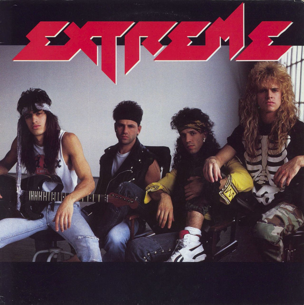 Extreme Extreme UK vinyl LP album (LP record) AMA5238