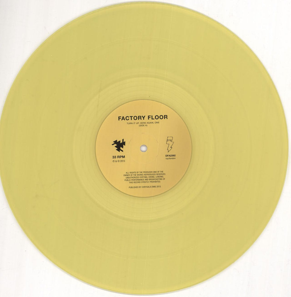 Factory Floor Factory Floor - Yellow Vinyl + Two CDs UK 2-LP vinyl record set (Double LP Album) H562LFA722276