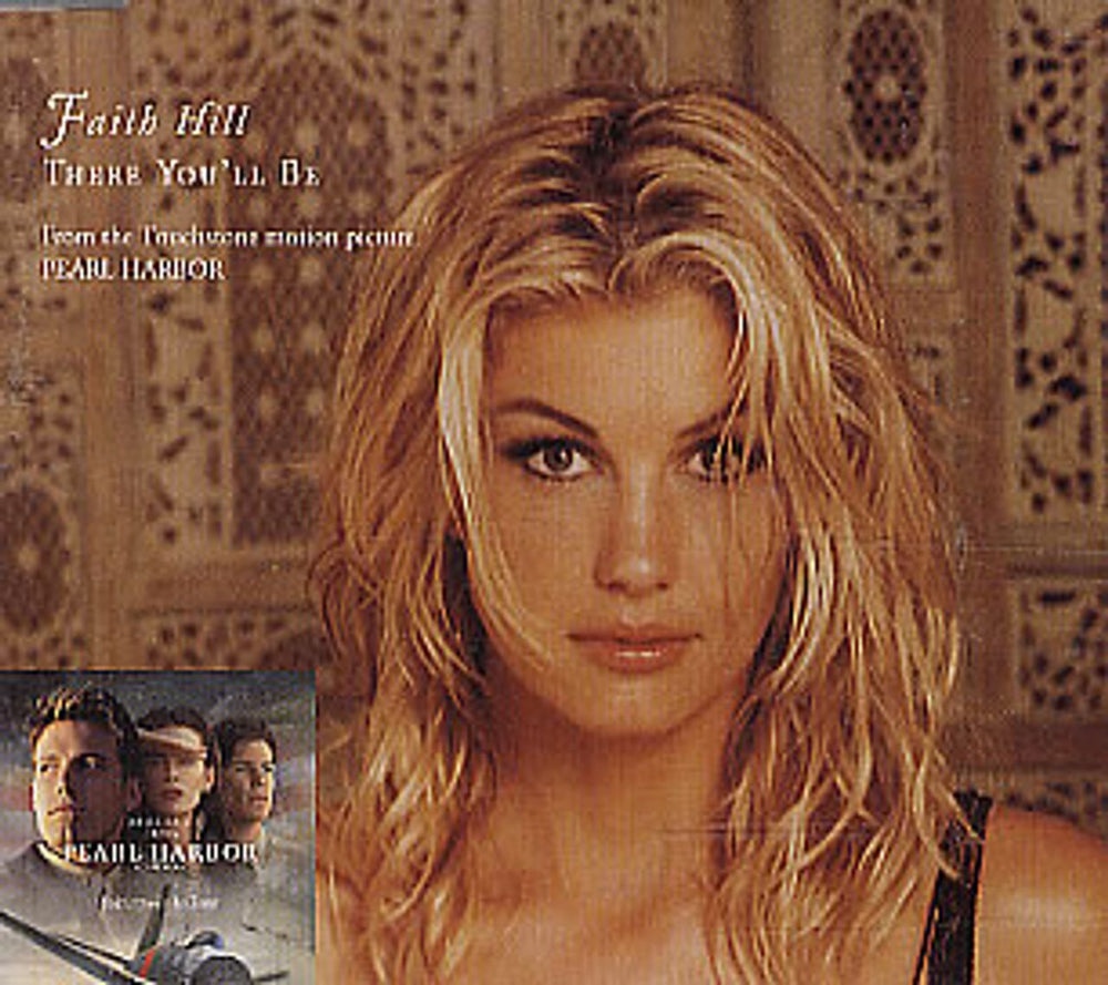 Faith Hill There You'll Be UK CD single (CD5 / 5") W563CD