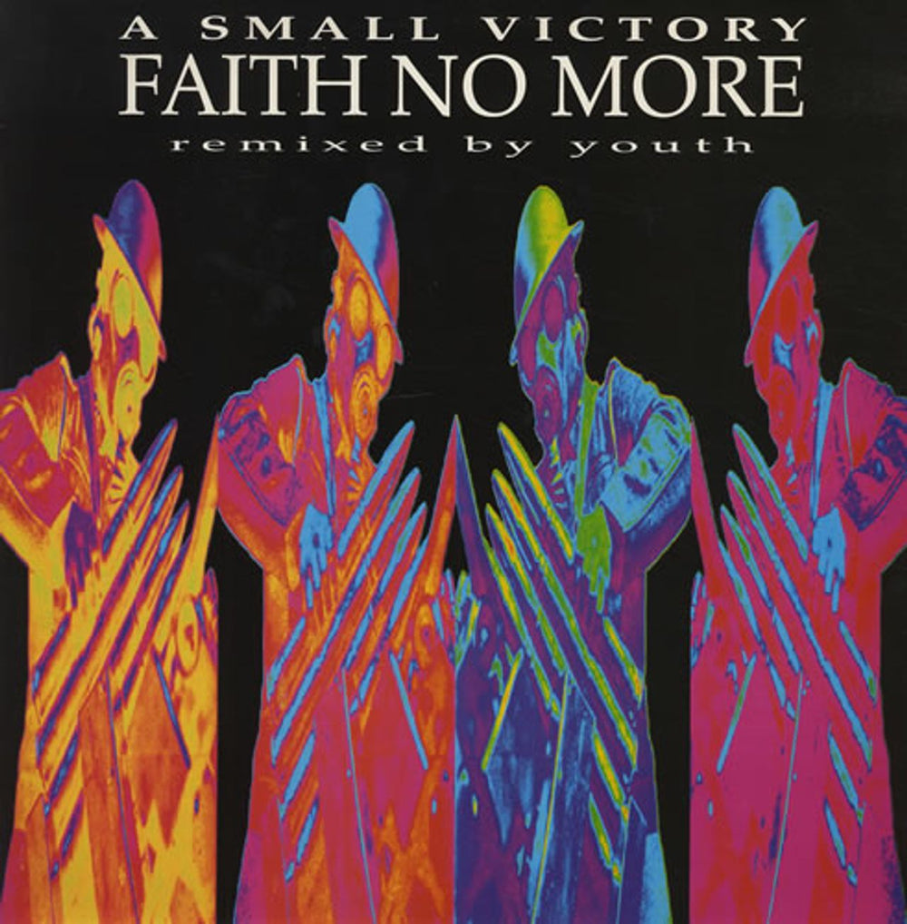 Faith No More A Small Victory UK 12" vinyl single (12 inch record / Maxi-single) LASHX40