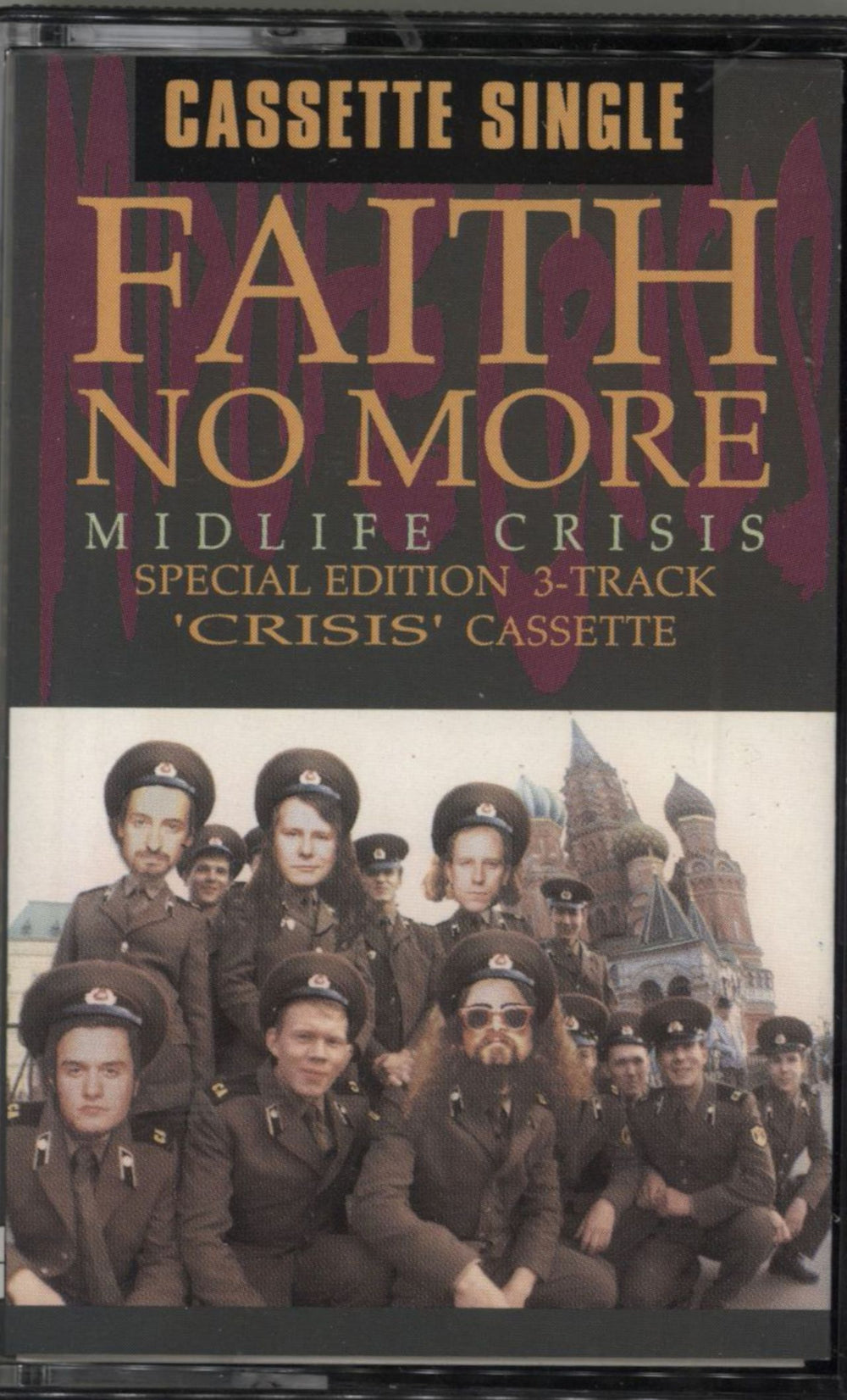 Faith No More Midlife Crisis UK cassette single LASCS37