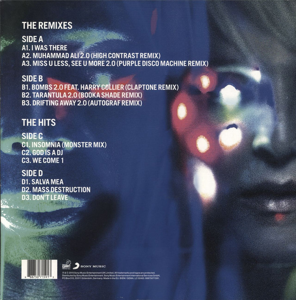 Faithless 2.0 - Two Point Oh UK 2-LP vinyl record set (Double LP Album) 888750715913