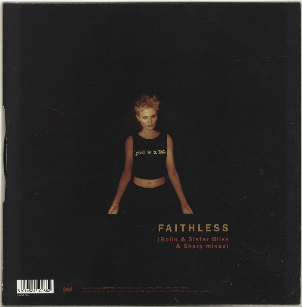 Faithless God Is A DJ (Remixes) UK 12" vinyl single (12 inch record / Maxi-single) 5014524102862