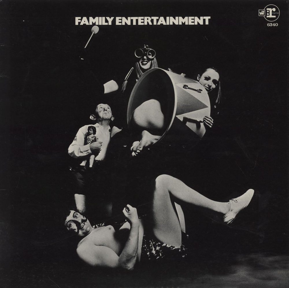 Family Family Entertainment + Poster UK vinyl LP album (LP record) RSLP6340