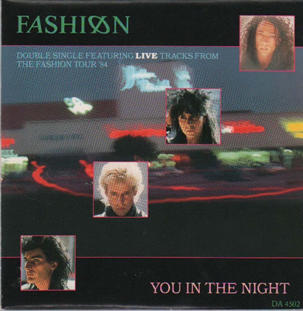 Fashion You In The Nigh UK 7" vinyl single (7 inch record / 45) DA4502