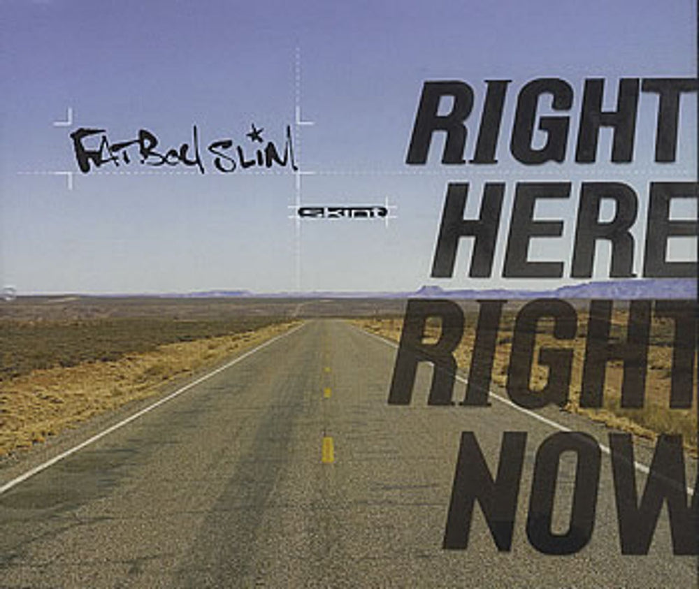 Fatboy Slim Right Here Right Now UK CD single (CD5 / 5") SKINT46CD