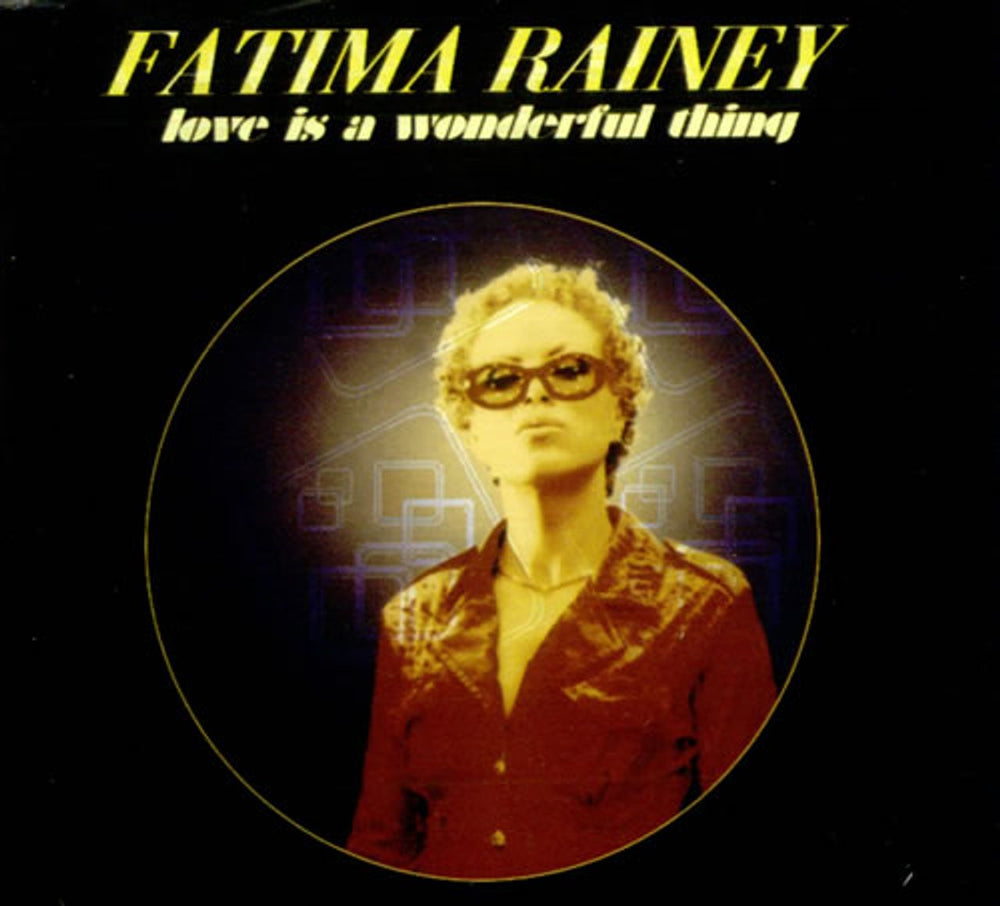 Fatima Rainey Love Is A Wonderful Thing UK CD single (CD5 / 5") COLA016CD