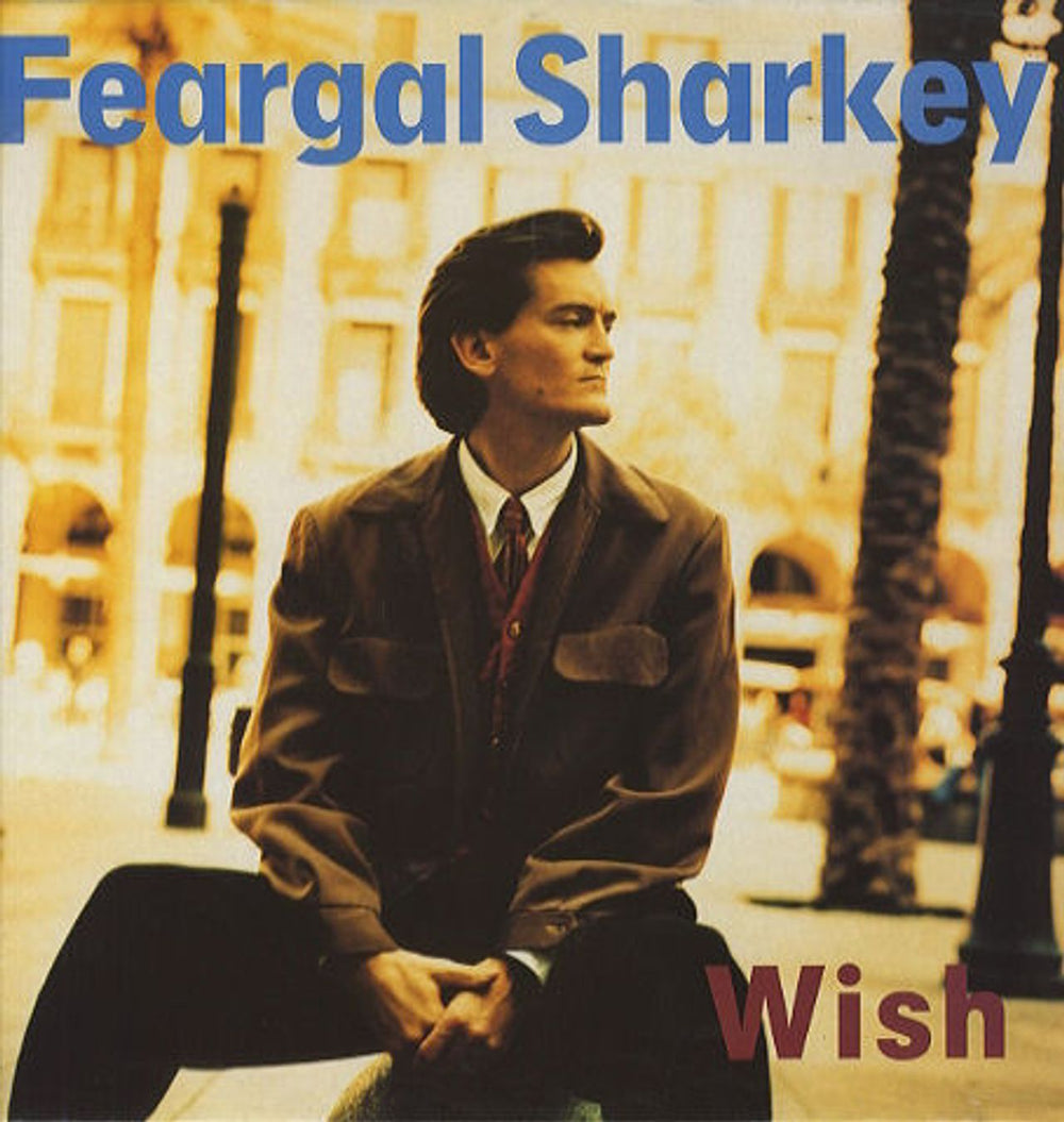 Feargal Sharkey Wish UK vinyl LP album (LP record) V2500