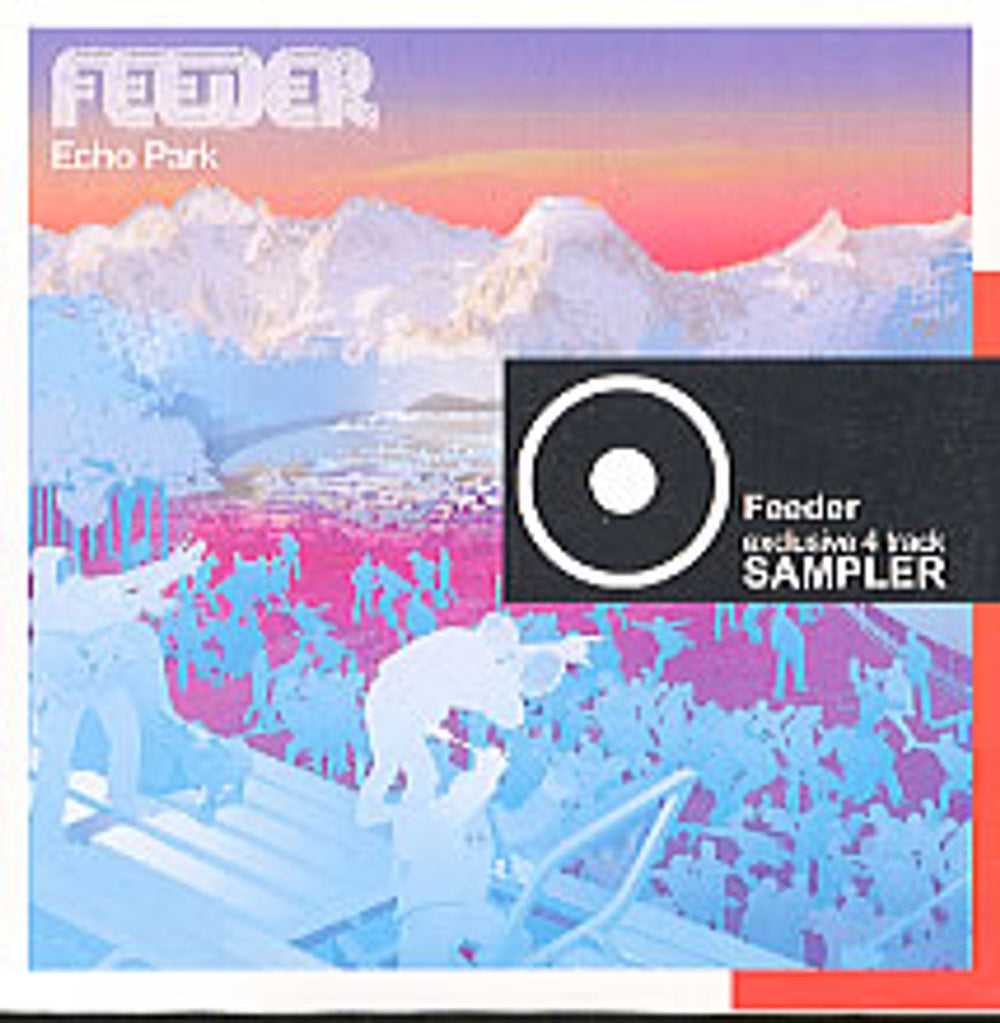 Feeder Echo Park UK Promo CD single (CD5 / 5") FEEDER00