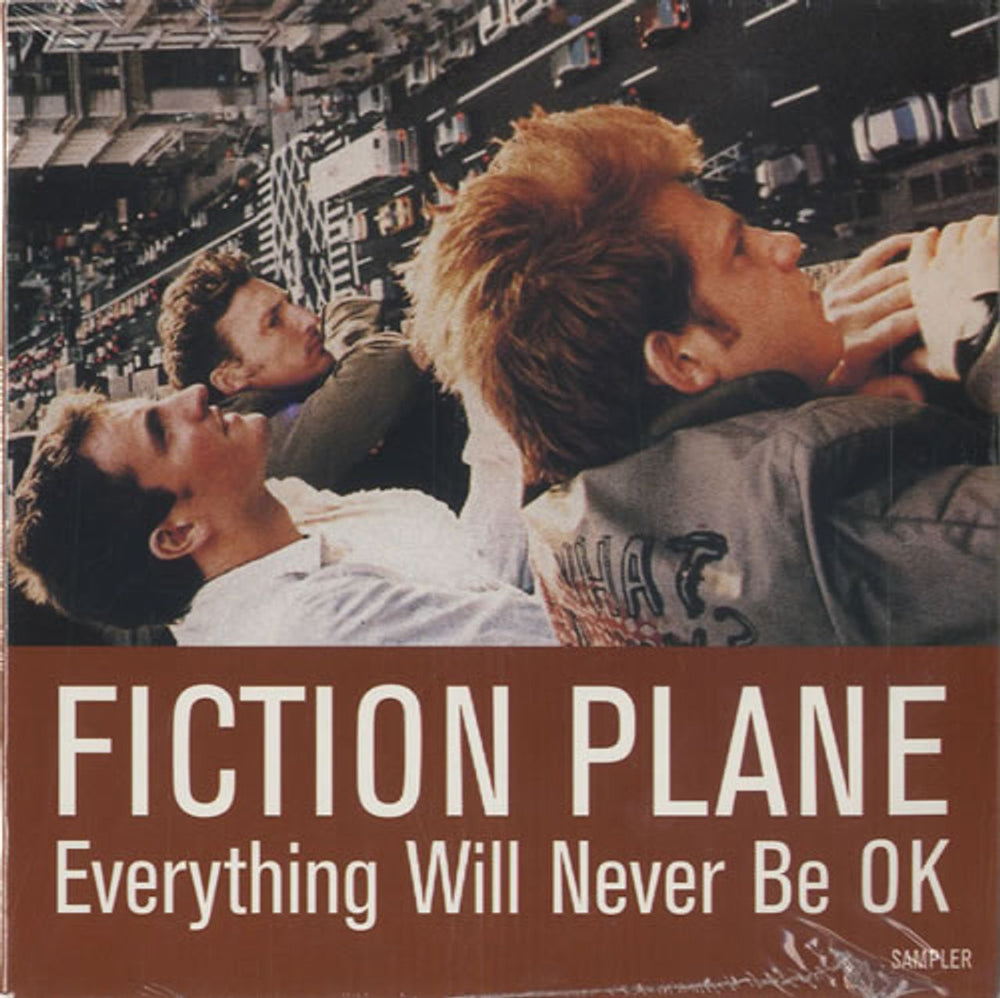 Fiction Plane Everything Will Never Be OK - Sampler US Promo CD single (CD5 / 5") MCAR-25973-2