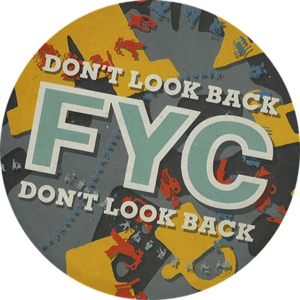 Fine Young Cannibals Don't Look Back - Yellow Vinyl - Tin UK 7" vinyl single (7 inch record / 45) LONT220