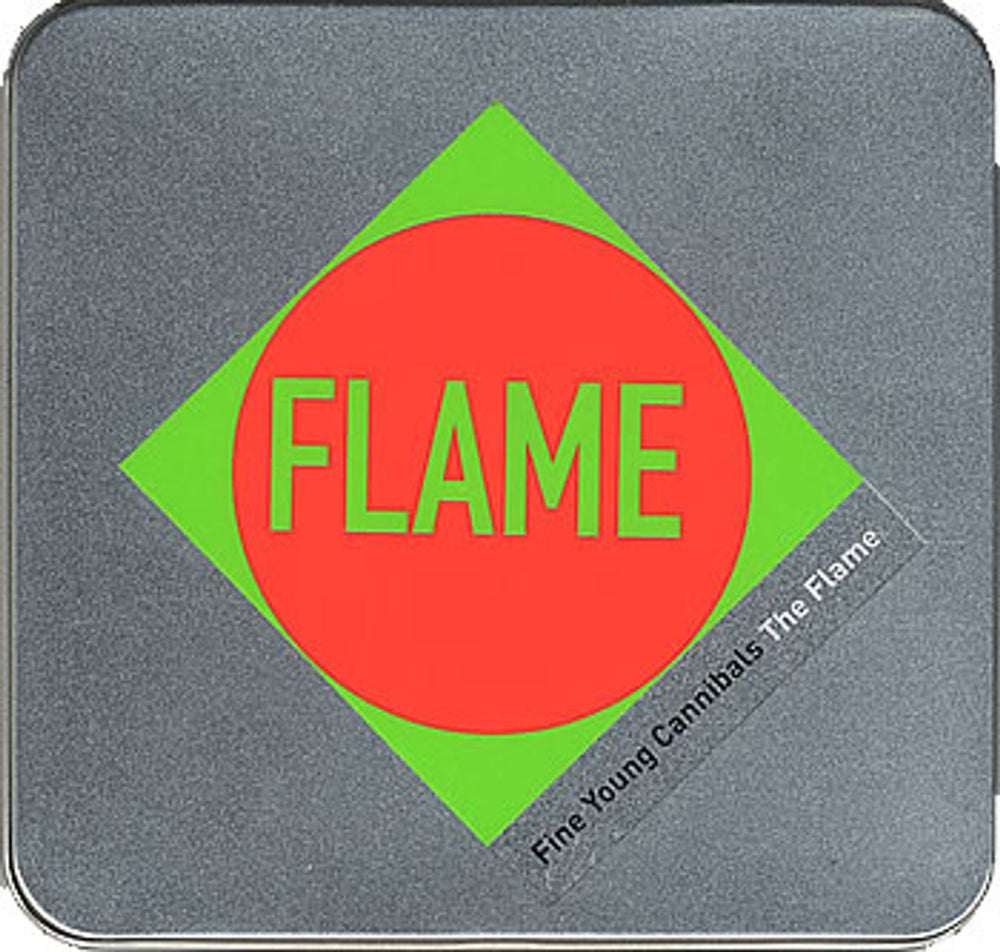 Fine Young Cannibals Flame - In Tin UK CD single (CD5 / 5") LOCDP389