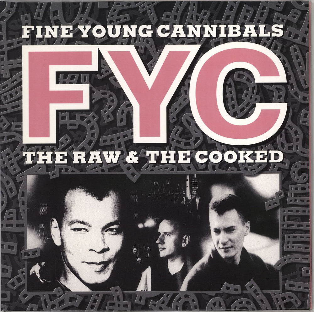 Fine Young Cannibals The Raw & The Cooked - White vinyl UK vinyl LP album (LP record) LMS5521363