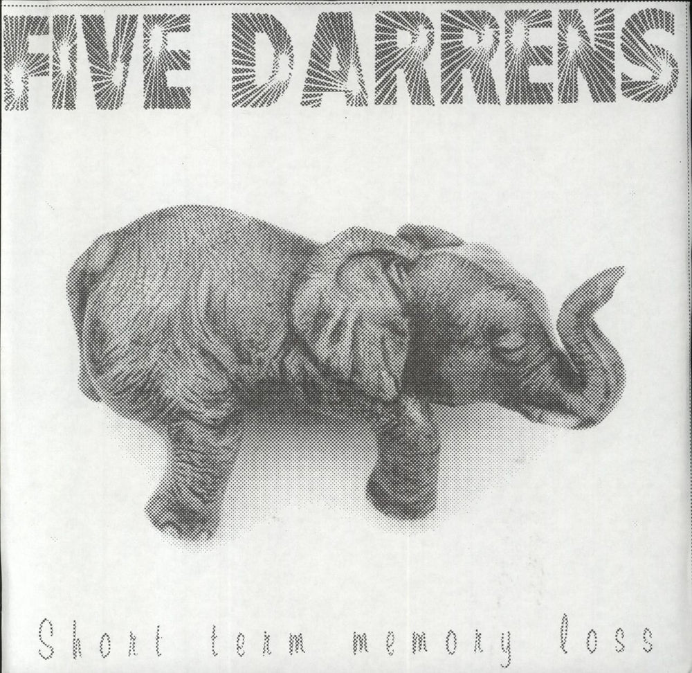 Five Darrens Short Term Memory Loss UK Promo 7" vinyl single (7 inch record / 45) FRUG!3