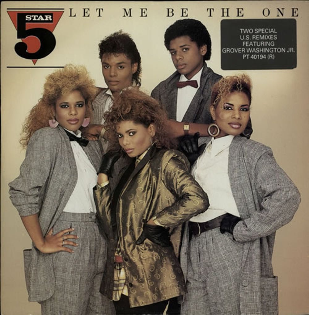 Five Star Let Me Be The One UK 12" vinyl single (12 inch record / Maxi-single) PT40194(R)