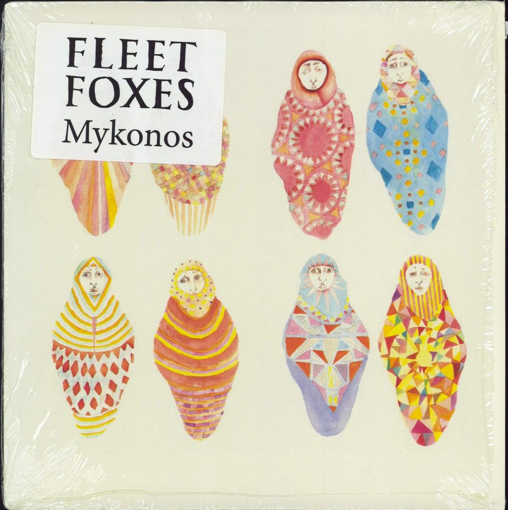 Fleet Foxes Mykonos UK 7" vinyl single (7 inch record / 45) BELLAV191