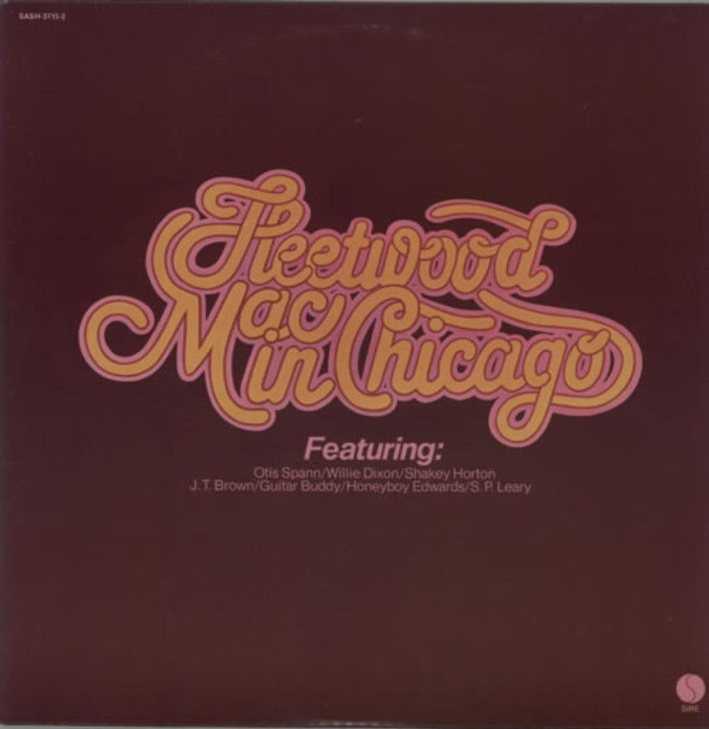 Fleetwood Mac Fleetwood Mac In Chicago US 2-LP vinyl record set (Double LP Album) SASH-3715-2