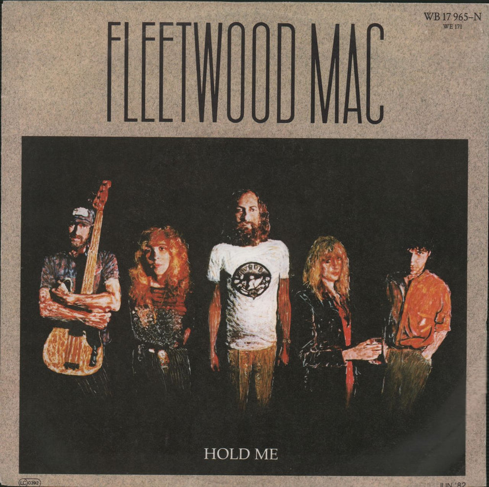 Fleetwood Mac Hold Me German 7" vinyl single (7 inch record / 45) WB17965