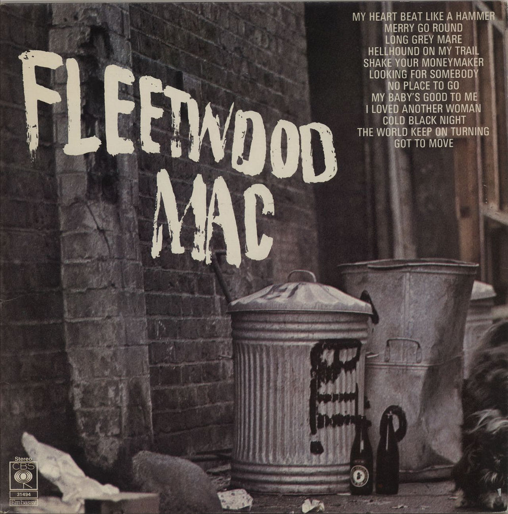 Fleetwood Mac Peter Green's Fleetwood Mac UK vinyl LP album (LP record) S31494